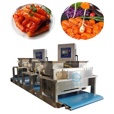 China Viscous Spicy Korean Ddukbokki Ddukbokki Ddukbokki Topokki Tteokbokki Rice Cake Rice Cakes Making Machine With Big Capacity for sale