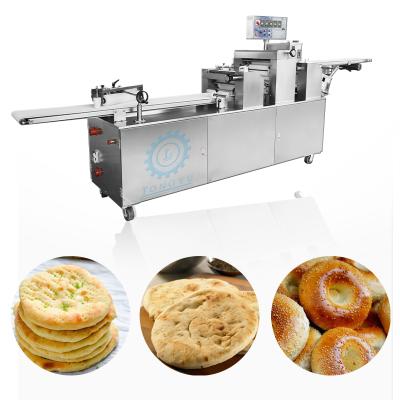 China Full automatic commercial turkish naan making machine production line snack factory bread making machine for sale