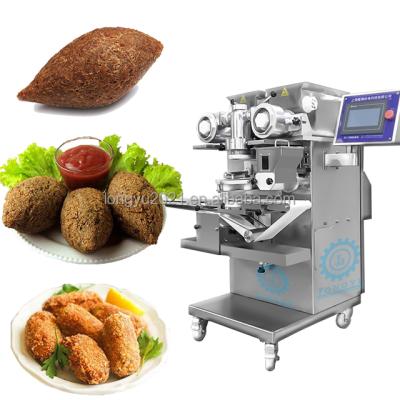 China Automatic Machine Easy Operation High Efficiency Best Small Prices For Making Kubba Coxinha Kibbeh Kebbeh Material Encrusting Production Line for sale