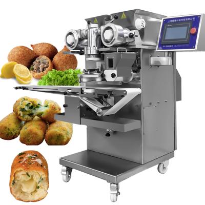 China Best Seller Commercial Coxinha Coxinha Pans Electric Encrusting Coating Making Machine For Industrial Use On Sale for sale