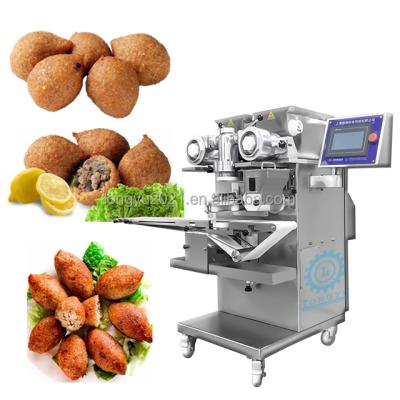 China Good Quality Commercial Filling Automatic Kubba Bun Kubbeh Kebbeh Pie Making Encrusting Machine On Sale for sale