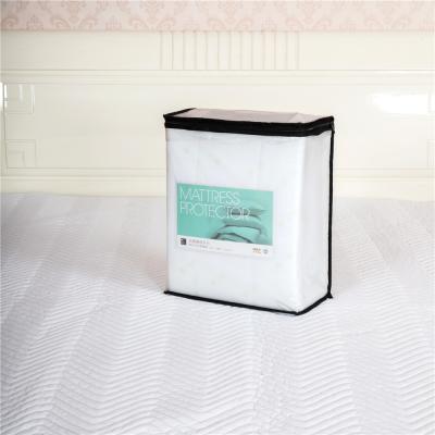 China Waterproof Fitted Quilted Waterproof Quilted Mattress Topper Mattress Cover for sale