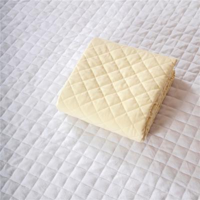 China Hypoallergenic Use Washable Soft Home Hotel Mattress Mattress Cover Velvet Quilted Hotel Mattress Pad for sale