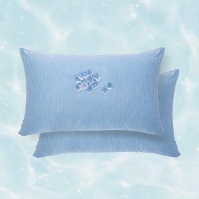 China Cooling Cooling Pillow Cases 20x26 Inches Hot Sleepers Standard Pillow Cases Set Of 2 For Night Sweats for sale