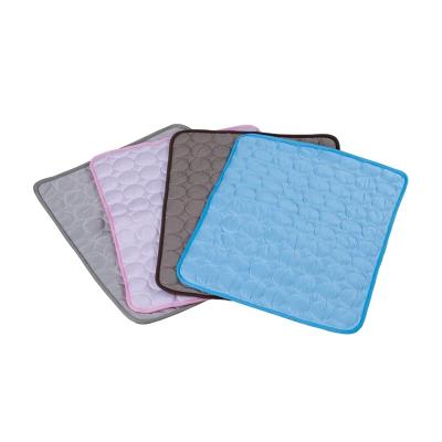 China Dog Cooling Mat Cooling Summer Pad Mat For Dogs Cat Blanket Sofa Breathable Pet Dog Bed Washable For Small Medium Large Animal for sale