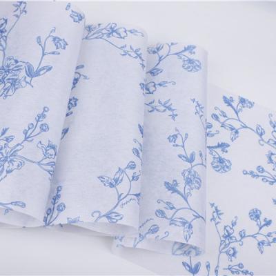 China Hot Selling Breathable Spot Spunlace Printing Disposable Nonwoven Fabric Adult Printing Nonwoven Fabric for sale