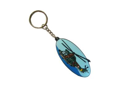 China 3D Double Sided PVC Helicopter Key Chain, Customized Key Chains For Promotional Gifts for sale