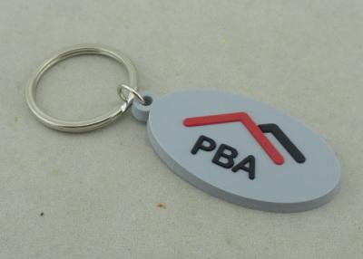 Cina Etichetta promozionale dei portachiavi a anello di Commonweal del PVC Keychain del club di affari 35 millimetri in vendita