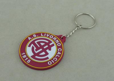 Chine Le double promotionnel de PVC Keychain dégrossit ODM d'OEM mol de silicium du 2D souvenir à vendre