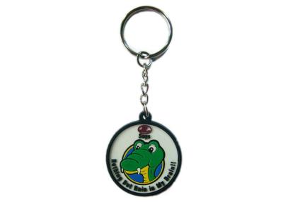 China 2D Douane Promotie Zacht pvc Keychain/Sleutelring voor Mobiele Telefoon Te koop