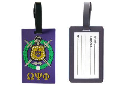 China Eco Friendly Multi Color Soft Pvc Luggage Tag, Custom Luggage Tags for sale