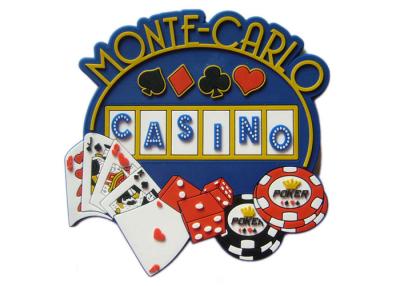 China _ Eco Friendly 2D PVC Casino Fridge Magnet, Custom Fridge Magnets (OEM & ODM) zu verkaufen