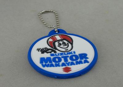 Chine PVC promotionnel Keychain, insigne coloré de PVC pour la tirette de sac à vendre