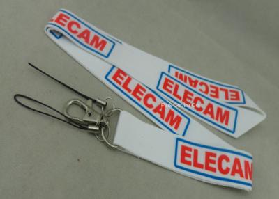 China Customized Environment Friendly Heat Transfer Printing Lanyard , custom key lanyards for sale