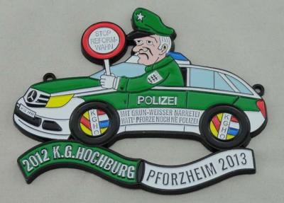 China Kundenspezifische Karnevals-Medaille Pforzheim für dekorative/Schwarz-Vernickelung zu verkaufen