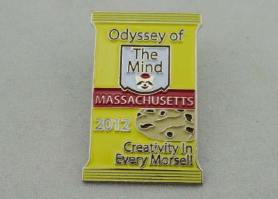 China Odyssey of MA Soft Enamel Collecting Pin by Brass Die Struck and Gold Plating for sale