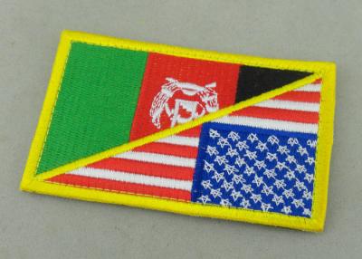 China Pulgada promocional modificada para requisitos particulares Eco del remiendo 3,25 de la insignia del uniforme de los E.E.U.U. - amistoso en venta