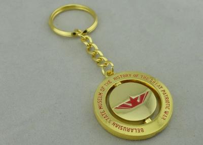 Chine Grande guerre patriotique tournant Keychain promotionnel avec de l'or brumeux L électrodéposition à vendre