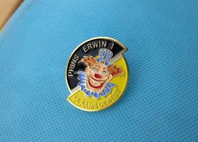 China Speld van het bedrijfsbevorderings stempelde de Zachte Email, Prins Erwin Carnaval Pin Badge Die Te koop