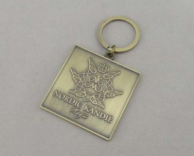 China Nordic Kandie förderndes Keychain durch Zink-Legierung mit antikem Vergolden zu verkaufen