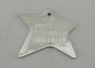 Китай Triathlon молодости умирает медали бросания с сплавом цинка, серебряной плакировкой для идущего медали продается