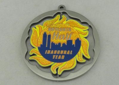 China Hotlanta-Zink-Legierungssportmedaille/spinnendes Teil funkelt Medaille/Deutschland-Medaille zu verkaufen