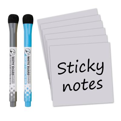 China Amazon High Quality Removable Reusable Dry-erase Note Removable Hot Selling Nano Sticky Sticker Sticker For Home Office for sale