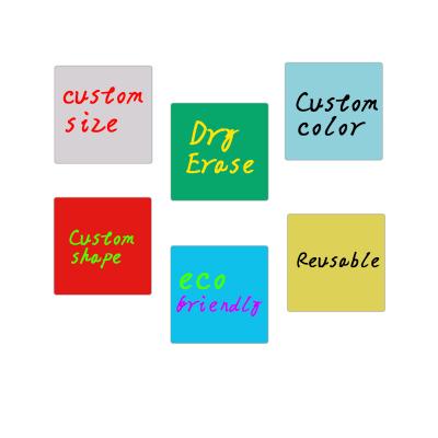 China Wholesale High Quality Desktop Customized To Accept Label Removable Dry Erase Sticky Note Pad Colorful Sticky Note Pad for sale