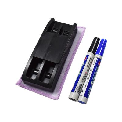 China Eco-friendly Removable White Magnetic Eraser Eraser Custom Magnetic Whiteboard Dry Erase For Office for sale