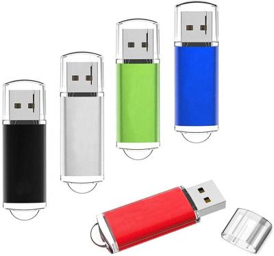 China Metal Flash Drive 4GB USB With LED Indicator Mass Storage Memory Stick Pen Drives for sale