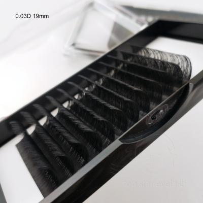 China High quality individual private label full volume easy fan eyelash extension 0.03/0.05/0.07 easy fan volume eyelash extension for sale