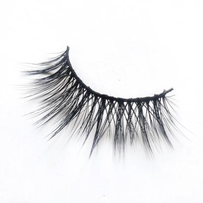 China Natural Soft Eyelash Extensions Color Fake Mink Eyelashes High Quality Bestselling Mink Eyelashes for sale