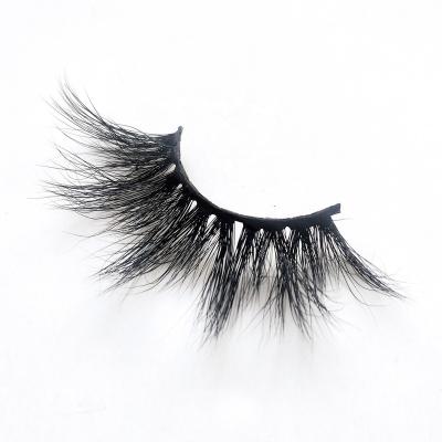 China Wholesale Faux Mink Color 3d Strip Lashes False Eyelashes Silk Synthetic Lashes Lashes Box Case Packing Available for sale