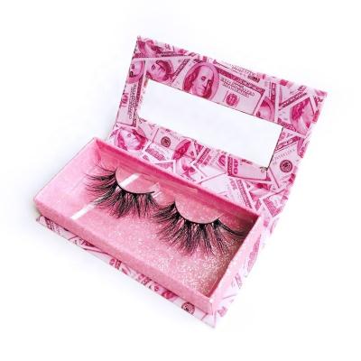 China High Quality 3D Recyclable Real Mink Eyelashes Vendor Customized Eyelash Boxes Magnetic Eyelash Gift Box for sale