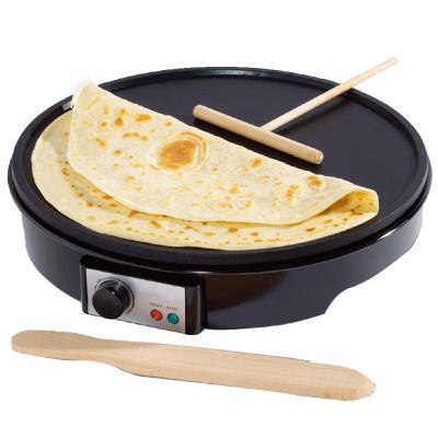 China Automatic Pancake Maker Machine Safe Nonstick Walking Electric Portable Nonstick Crepe and Pancake Pizza Maker for sale