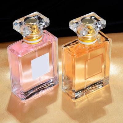 China Caliber 50ml Cosmetic Women Long Lasting Light Perfume Natural Feminine Perfume With Glass Bottle for sale