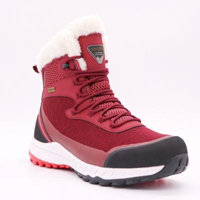 China D12256-A High Quality Waterproof Keep-Warm Winter Anti-Skid Snow Boots Cushioning for sale