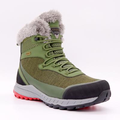 China D12256-B High Quality Waterproof Keep-Warm Winter Anti-Skid Snow Boots Cushioning for sale