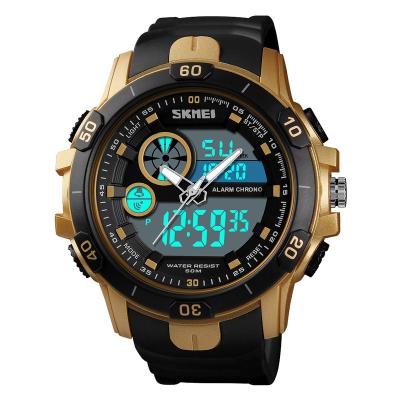 China Promotional Skmei Alarm Men Watches Custom Men Wrist Watches Multifunctional Logo Outdoor Sport Digital Watches for sale