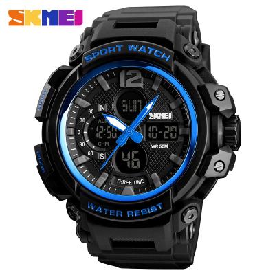 China Alarm skmei digital watch sports watch with plastic strap mens watches in wristwatches for sale