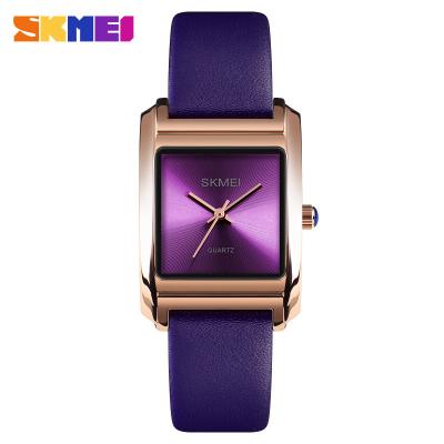 China Factory price luxury ladies wristwatch day/date fashion women quartz genuine leather watch for sale