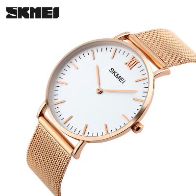 China Water Resistant Skmei Gentleman Fashion Design Slim Watch Made in China Japan Movement Quartz Watch for sale