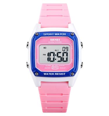 China Hot Sale Waterproof Alarm Kids Watch Boys Girls LED Digital Sports Watches Silicone Rubber Watch Kids Casual Gift 2020 for sale