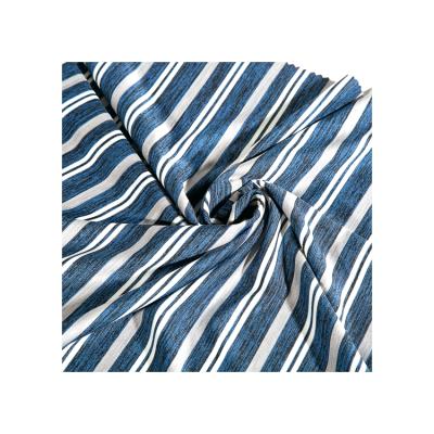 China Cool Touch 92%Nylon 8%Spandex Knitted Color-striped Single Jersey Fabric Cool Touch For Sports Wear for sale