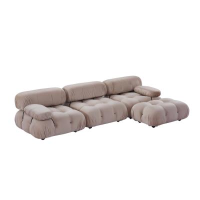 China Hot Sale Modern Living Room Sofa Sets Lounge Relaxing Lazy Sofa For Household Sectional Removable Cover Quality Sofa for sale