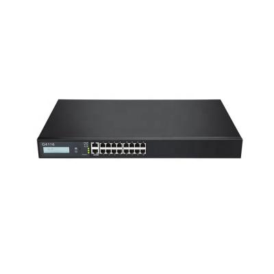 China Advanced VoIP Gateway - FGW4148 seiresHigh stability ATA with 16 or 32 FXS ports, standard SUP V2.0 protocol flexible voice calls FGW4148-16S for sale