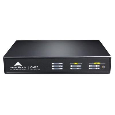 China Build All-In-One OM20G / 50G VOIP PBX Telephony Systems for sale