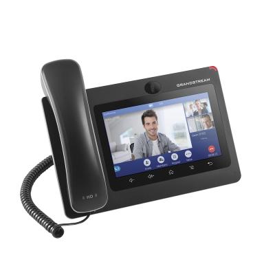 China Grandstream IP Video Conference Phone GXV3370, TCP/IP Digital 7 Inch Touch Screen Unit Handsfree Indoor Color Video Door Phone, for sale