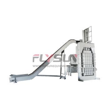 China Hydraulic chaff coconut husk fiber compress press machine coconut fiber packing press equipment for sale