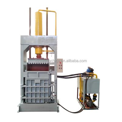 China machinery & Hardware Vertical Waste Paper Baler Machine Hydraulic Packing Press Machine For Pet Bottle Rice Husk for sale